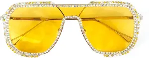 willochra Fashion Oversized Square Women Sunglasses Vintage Punk Men Outdoor Eyewear Shades UV400