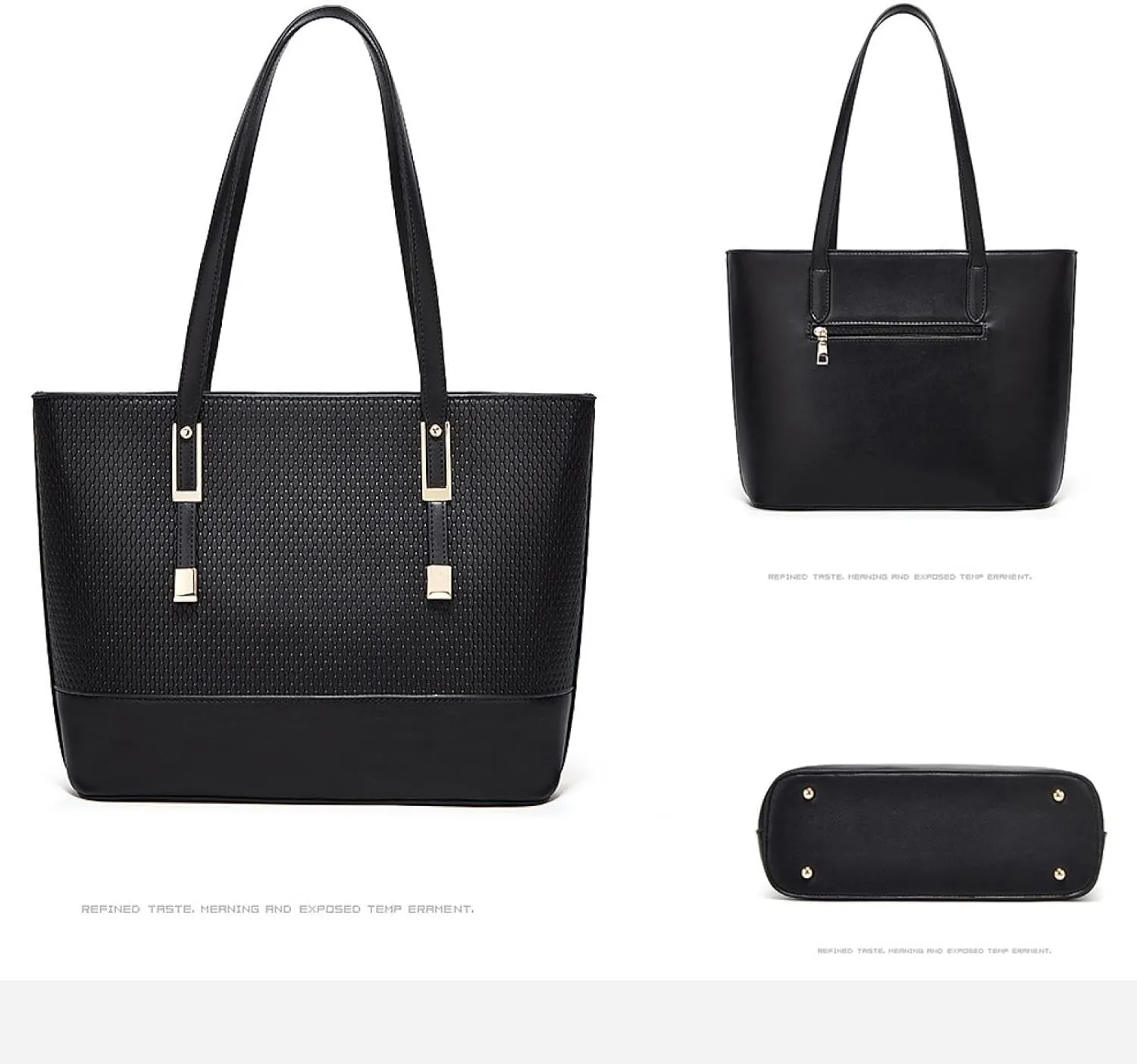 Women's 3-piece set mother bag large capacity handbag multifunctional bag