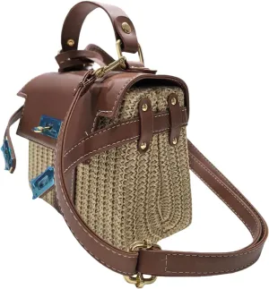 Women's Straw Beach Bag Crossbody Bag