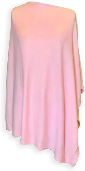 Women's Sweater Knit Poncho Pullover Wrap Organic Cotton - Loving Thread