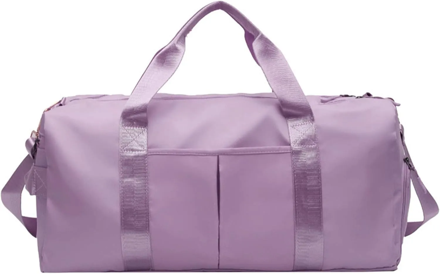 Women's Waterproof Yoga Sports Large Travel Shoulder Gym Fitness Training Large Capacity Tote Bag with Shoe Compartment