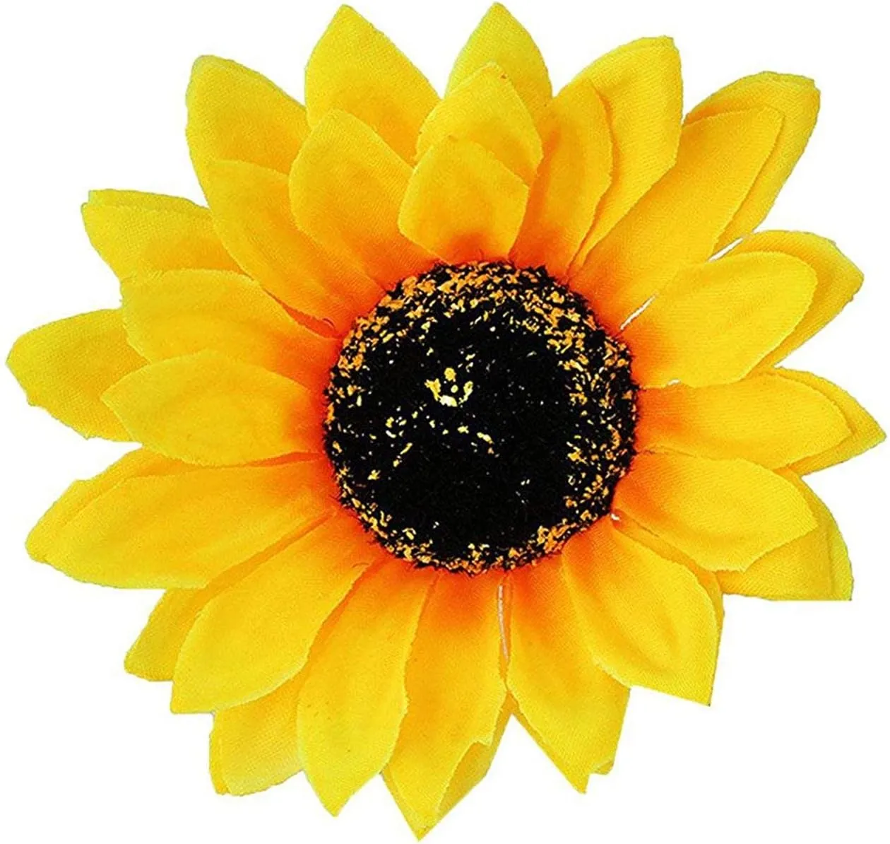 Women's Wide Brim Sun Protection Straw Hat,Summer Protection Beach Cap and Sunflower Headpiece.(LDZ55)