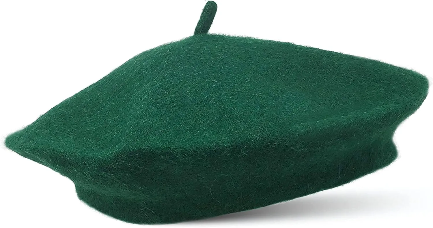 Women's Wool French Beret – Stylish, Chic & Cozy Parisian Unisex Hat for All Seasons