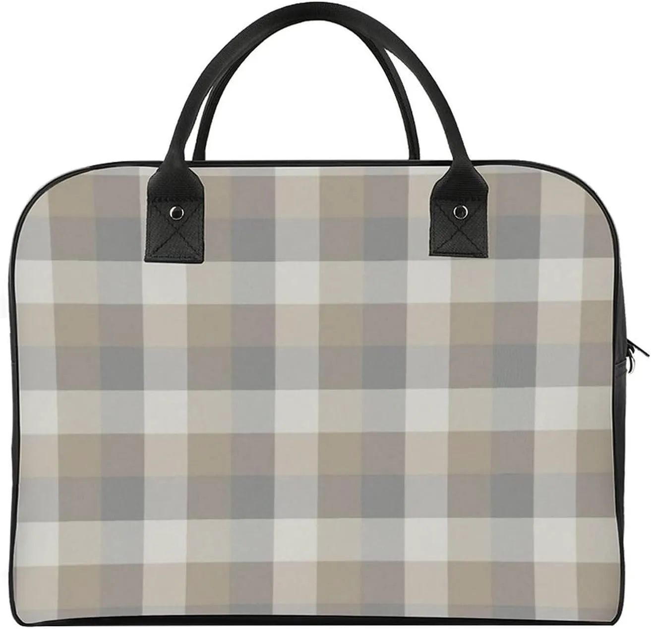 Wooden Wood Planks Fashionable Large Capacity Travel Handbag Unisex