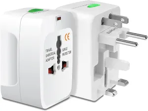 Worldwide Power Adapter Works for Sony VPL-SX631M is Universal for 90% of Travel Between US/EU/CN/AUS/NZ/UK Type
