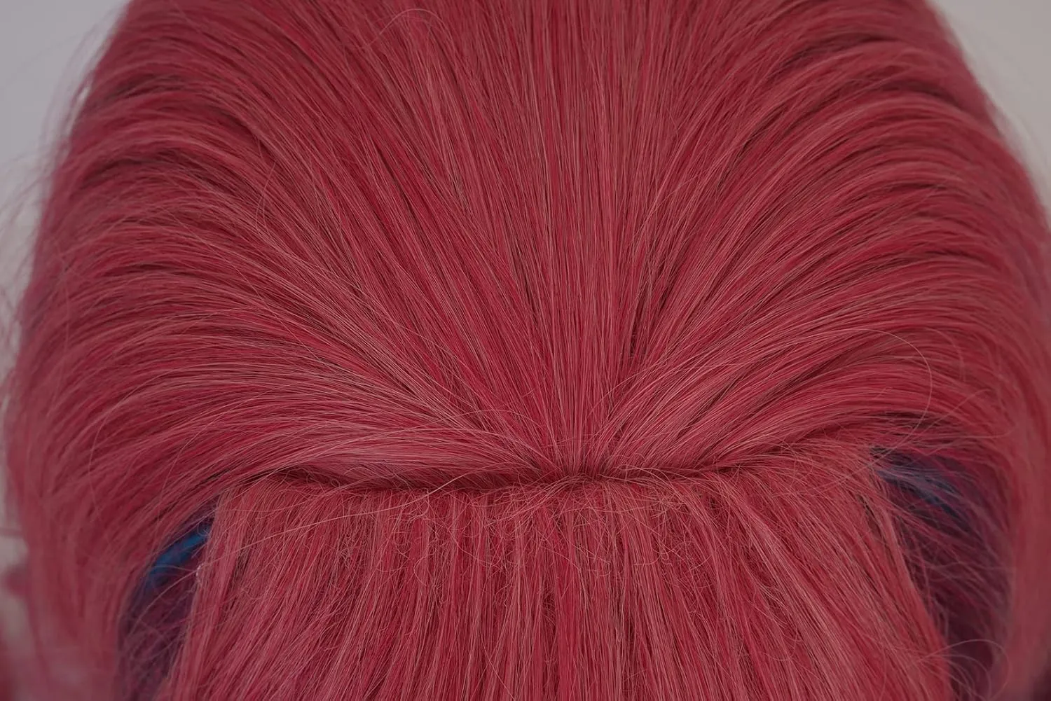 XiongXiongLe Soul Ahri Cosplay Wig Women Costume Gradient Wine Red Heat Resistant Synthetic Hair Wigs   Wig Cap for Girls Cos Anime Game Party Halloween Christmas(Ahri)
