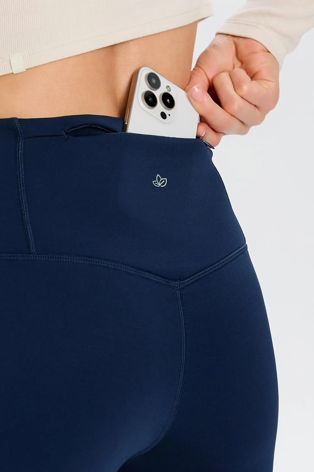 Yogipace,Petite/Regular/Tall Women's CozyWarmth High Waisted Thick Fleece Lined Bootcut Pants Thermal Flare Leggings