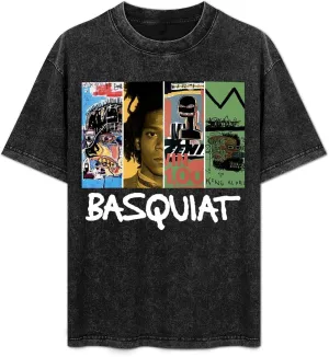 Youth & Adult Men's Short Sleeve T Shirts, Retro Oversized Crewneck Top T Shirt