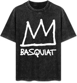 Youth & Adult Men's Short Sleeve T Shirts, Retro Oversized Crewneck Top T Shirt