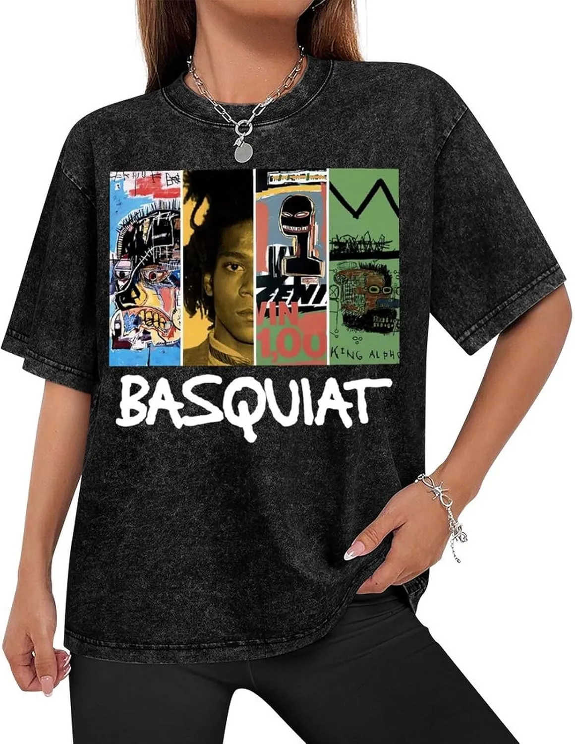 Youth & Adult Men's Short Sleeve T Shirts, Retro Oversized Crewneck Top T Shirt