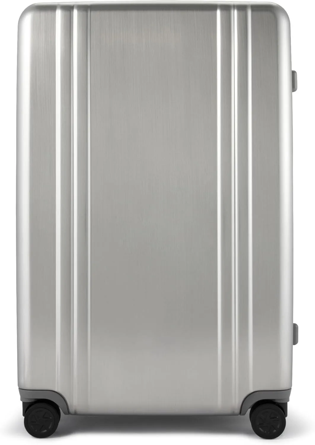 ZERO Halliburton Classic Lightweight 4.0 Large Hardside Travel Case, 30-Inch, Four Dual Spinner Wheels, TSA Accepted Lock, Telescoping Pull Handle, 83L, Brushed Finish- Silver