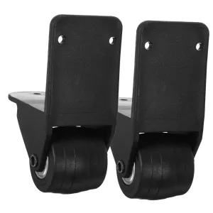 Zerodeko 1 Pair Luggage Swivel Wheel Replacement Travel Suitcase Wheels Bearings for Smooth Operation Compatible with Various Luggage Easy to Install Mute Design