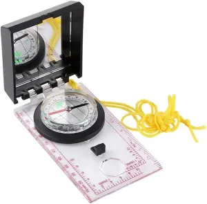 Zhong Multifunction Outdoor Survival Compass Hiking Camping Pocket Compass Handheld Equipment